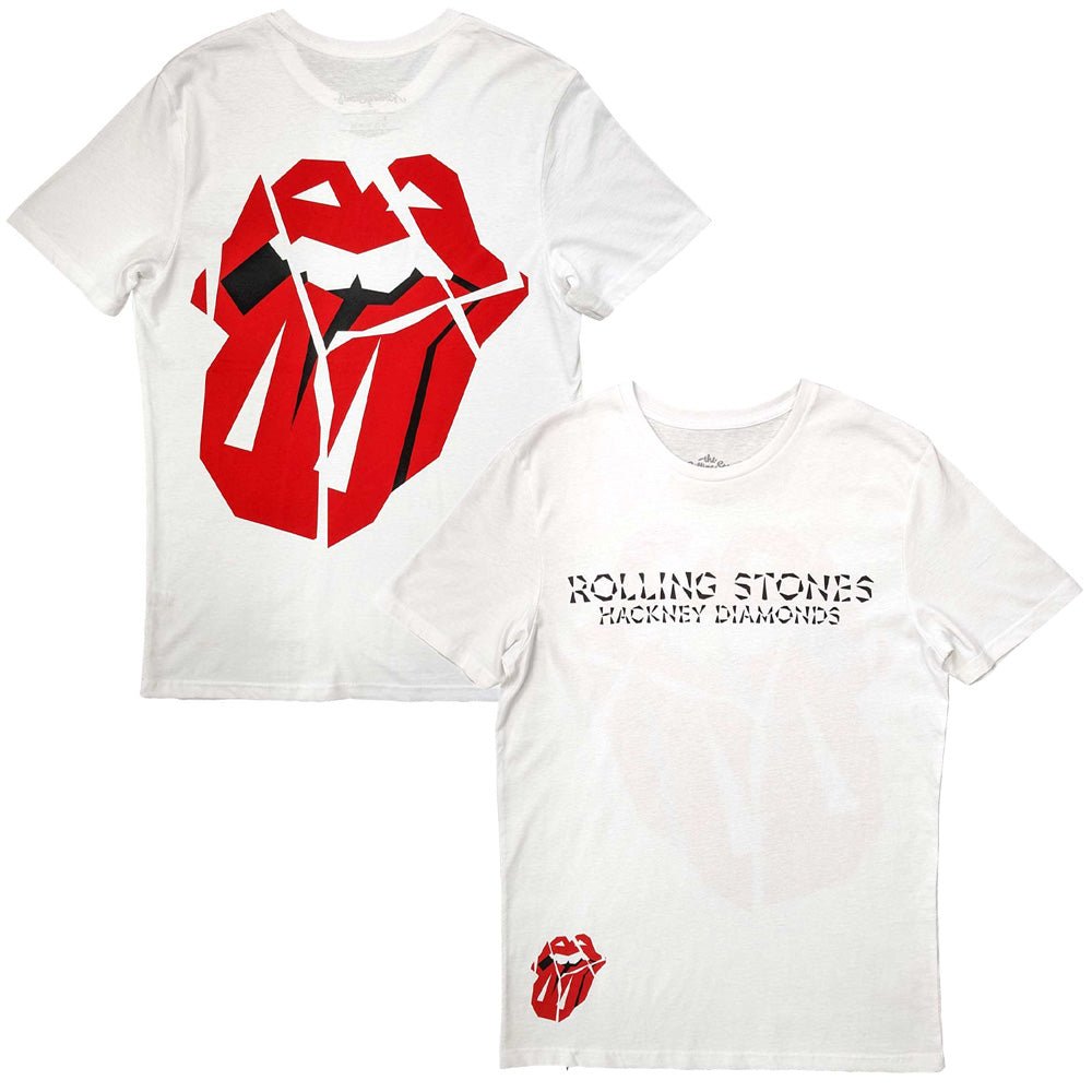 ROLLING STONES ローリングストーンズ (来日 35周年 記念 ) - Hackney Diamonds Lick / バックプリントあり / Tシャツ / メンズ - PGS